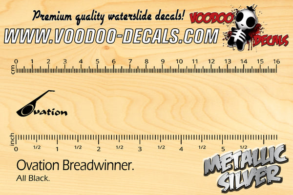 Ovation Breadwinner ALL BLACK