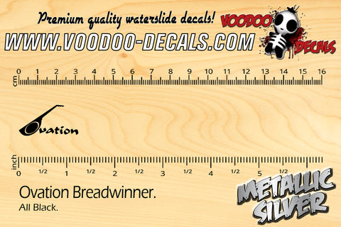 Ovation Breadwinner ALL BLACK