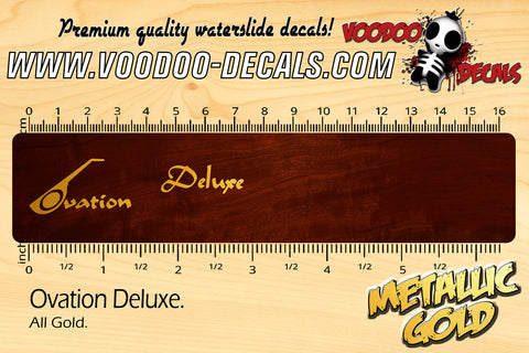 Ovation Deluxe GOLD