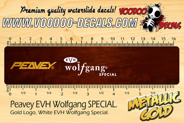 Peavey EVH Wolfgang Special GOLD & WHITE
