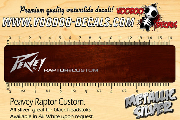 Peavey Raptor Custom SILVER