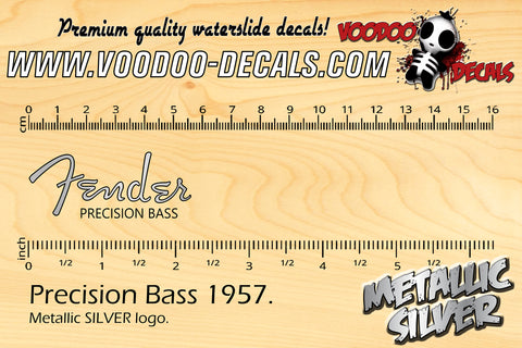 Precision Bass 1957 SILVER