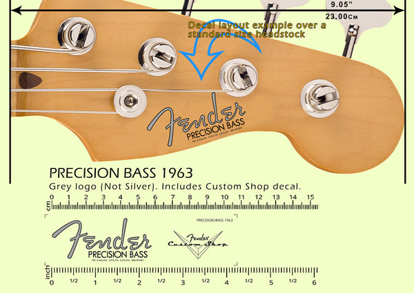 Precision Bass 1963 GREY