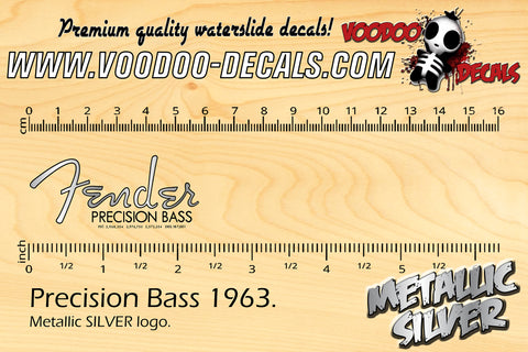 Precision Bass 1963 SILVER