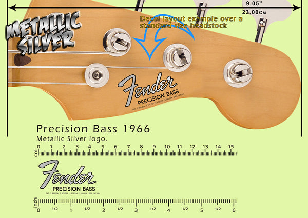 Precision Bass 1966 SILVER