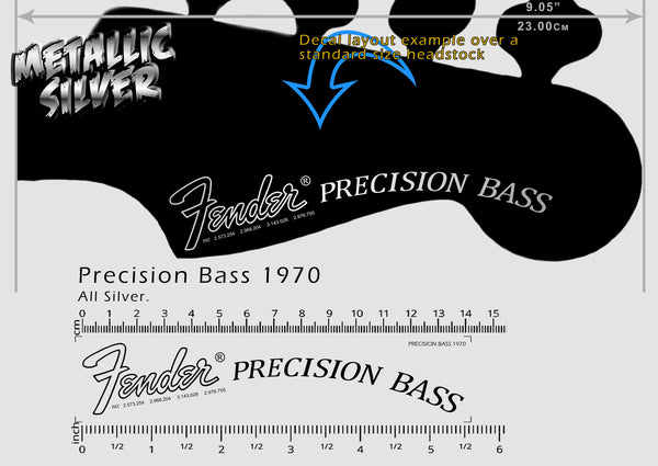 Precision Bass 1970 ALL SILVER