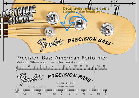 Precision Bass American Performer SILVER