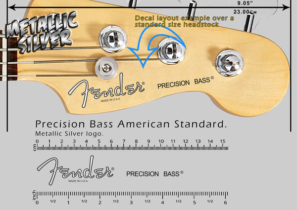 Precision Bass American Standard SILVER