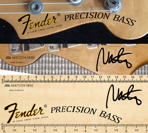 Precision Bass Nate Mendel GOLD