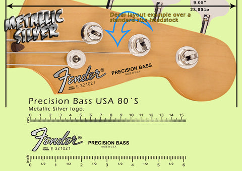 Precision Bass USA 80s SILVER