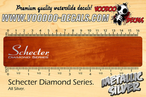 Schecter Diamond Series - ALL SILVER