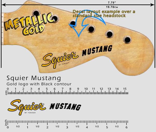 Squier Mustang GOLD