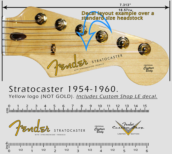 Stratocaster 1954-1960 NON-METALLIC