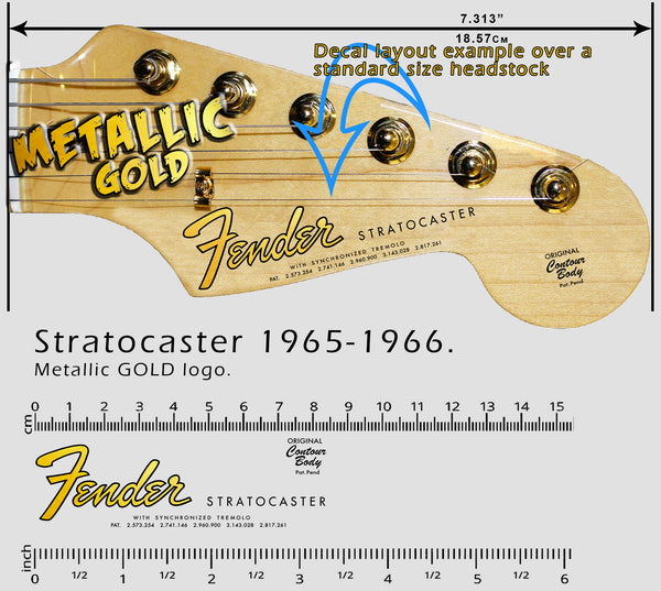 Stratocaster 1965-1966 GOLD