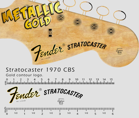 Stratocaster 1970 CBS GOLD