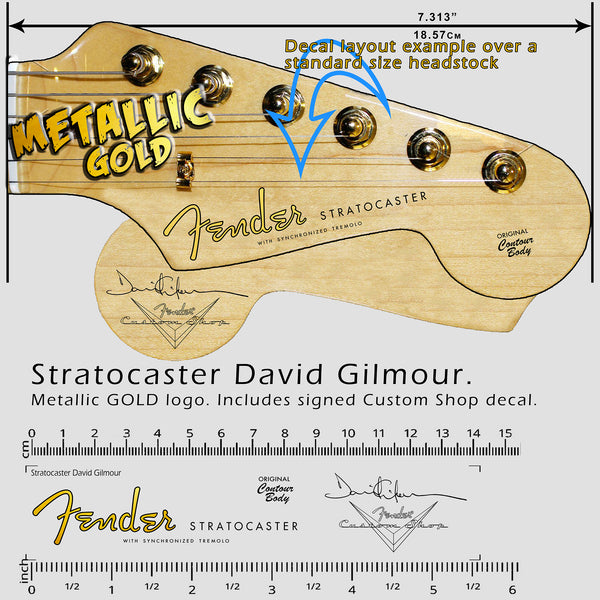 Stratocaster David Gilmour GOLD