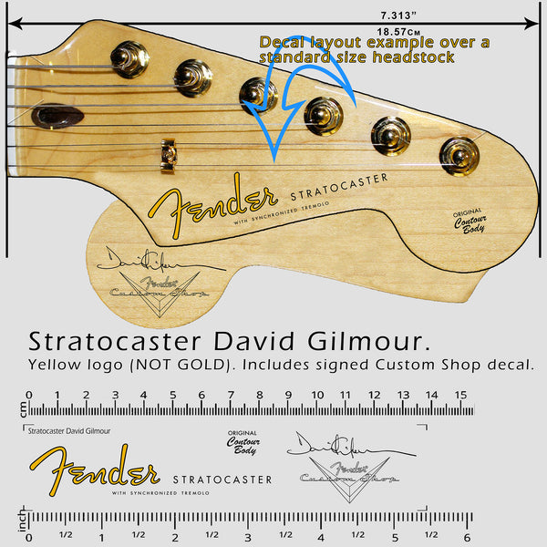 Stratocaster David Gilmour NON-METALLIC