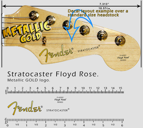 Stratocaster Floyd Rose GOLD