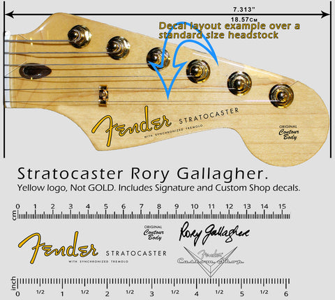 Stratocaster Rory Gallagher NON-METALLIC