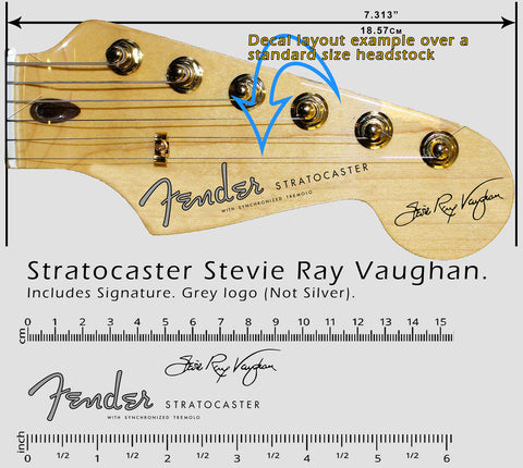 Stratocaster SRV GREY - NON METALLLIC
