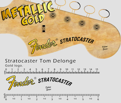 Stratocaster Tom Delonge GOLD