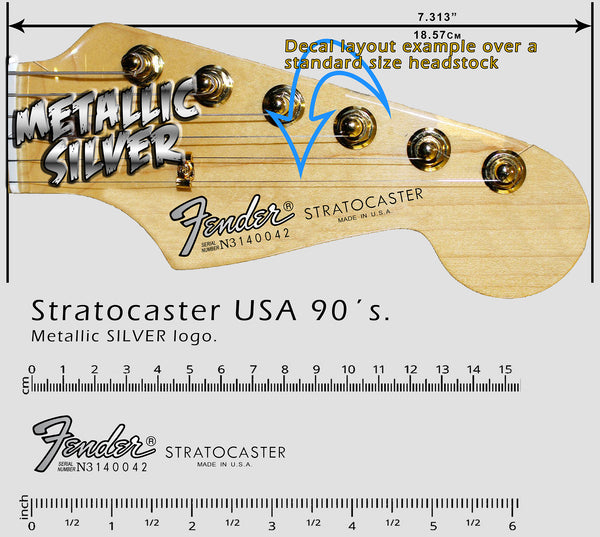 Stratocaster USA  1990´s SILVER