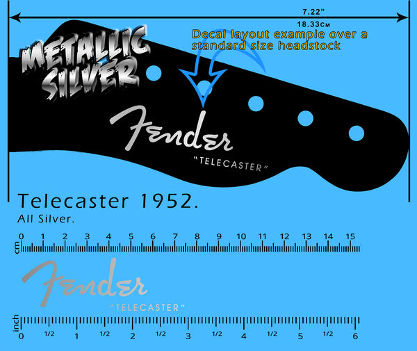 Telecaster 1952 ALL SILVER