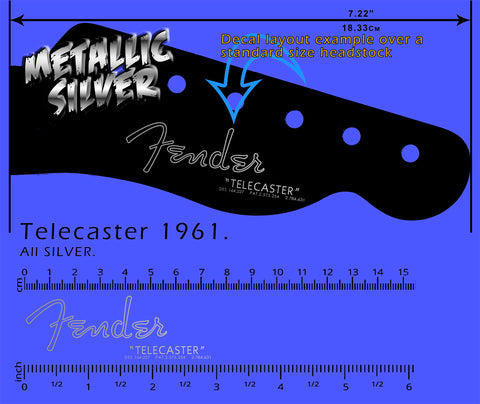 Telecaster 1961 ALL SILVER