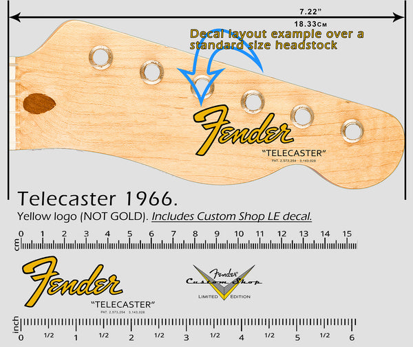 Telecaster 1966 NON-METALLIC
