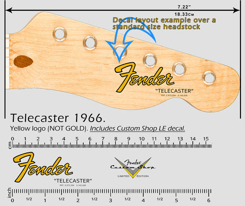 Telecaster 1966 NON-METALLIC