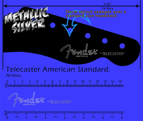 Telecaster American Standard - ALL SILVER