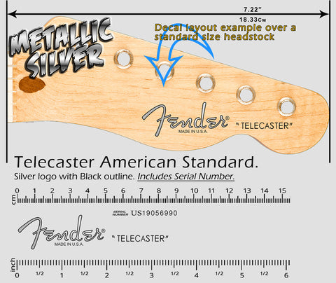 Telecaster American Standard SILVER