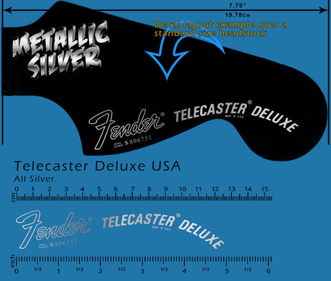 Telecaster Deluxe USA - ALL SILVER