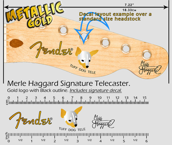 Telecaster Merle Haggard Signature GOLD
