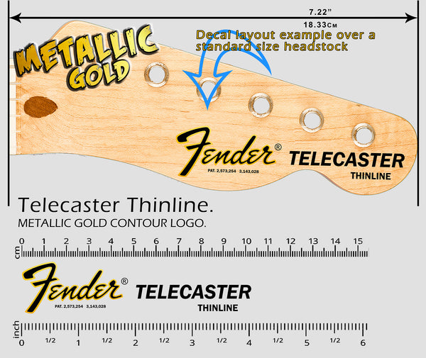 Telecaster Thinline Gold