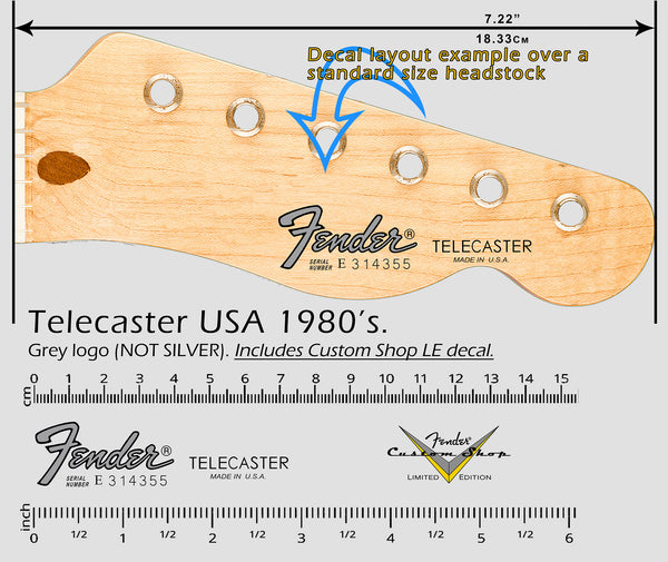 Telecaster USA 1980’s NON-METALLIC